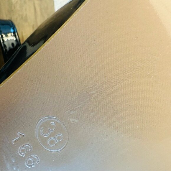 Black Patent Platform Stiletto Heels Strappy Sandals Size 8 New Without Box - Picture 11 of 12